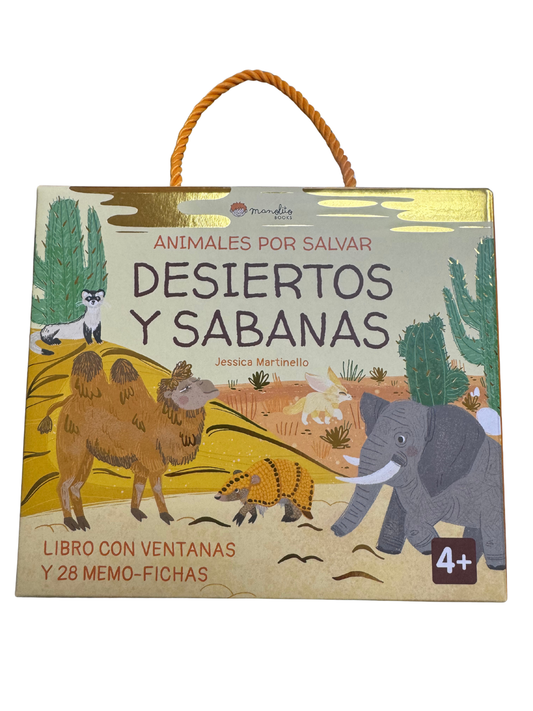 Animales por Salvar: Desiertos y Sabanas