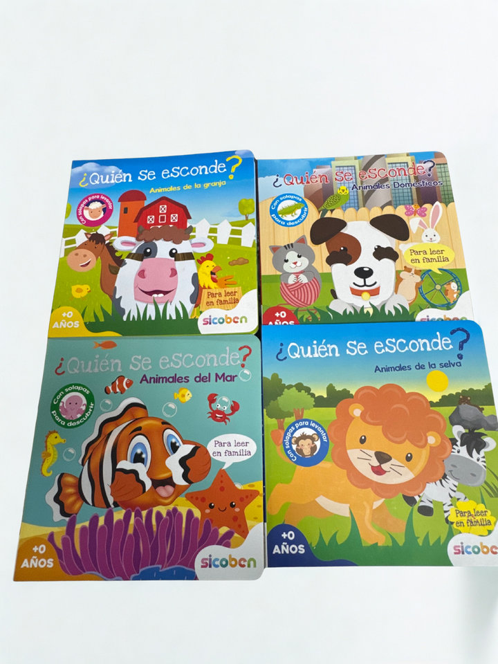 ¿Quién se esconde?