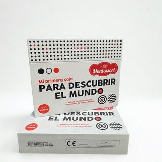 Mi primera caja para descubrir el mundo- Montessori baby