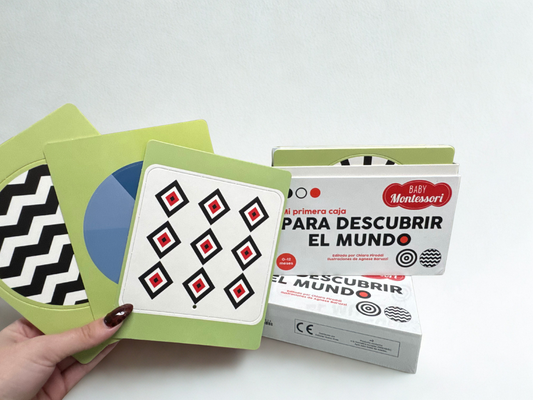 Mi primera caja para descubrir el mundo- Montessori baby